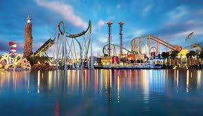 imagem da bela cidade de orlando e seus parques